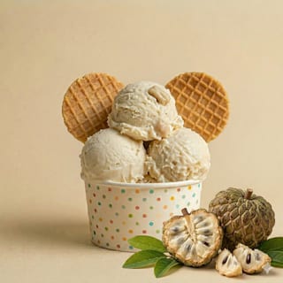 Orange Pineapple Ice Cream