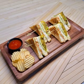 Veg Masala Grill Sandwich
