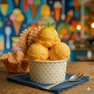 Alphonso Mango Ice Cream