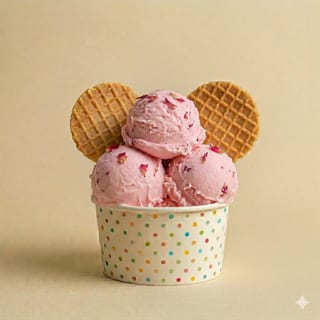 Rose Ice Cream